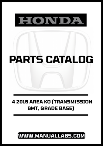 Unlock the full potential of your 2015 Honda Accord with our comprehensive Door Parts Catalog Manual, specifically designed for the 4-door model with a 6MT transmission and base grade. This PDF download provides you with detailed diagrams, part numbers, and specifications, ensuring you have everything you need for maintenance and repairs.