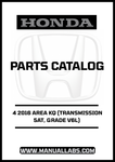 Unlock the full potential of your 2016 Honda Accord with our comprehensive Door Parts Catalog Manual. This PDF download is specifically designed for the 4-door model featuring the 5AT transmission and V6L grade, ensuring you have the most relevant information at your fingertips.