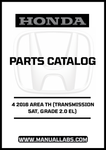 Unlock the full potential of your 2016 Honda Accord with our comprehensive Door Parts Catalog Manual. This PDF download is specifically designed for the 4-door model equipped with a 5AT transmission and 2.0 EL grade, ensuring you have the precise information you need for maintenance and repairs.