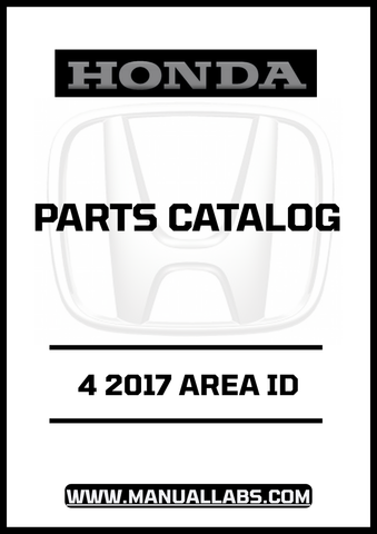 Discover the ultimate resource for your 2017 Honda Accord with our comprehensive Door Area ID Parts Catalog Manual, available for instant PDF download. This manual is meticulously designed to provide you with detailed information on all door components, ensuring you have everything you need for maintenance and repairs