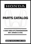 Discover the ultimate resource for your 2017 Honda Accord with our comprehensive Door Parts Catalog Manual. This PDF download is specifically designed for the 4-door model equipped with a 6AT transmission and Grade 3.5 SV, ensuring you have the precise information you need for maintenance and repairs.