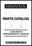 Discover the essential resource for maintaining your 2018 Honda Accord with our comprehensive Door 4 Parts Catalog Manual. This PDF download is specifically designed for the CVT transmission and EX grade model, ensuring you have the most accurate and relevant information at your fingertips.