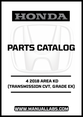 Discover the essential resource for maintaining your 2018 Honda Accord with our comprehensive Door 4 Parts Catalog Manual. This PDF download is specifically designed for the CVT transmission and EX grade model, ensuring you have the most accurate and relevant information at your fingertips.