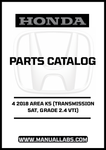 Unlock the full potential of your 2018 Honda Accord with our comprehensive Door Parts Catalog Manual. This PDF download is specifically designed for the 4-door model featuring the 2.4 VTI engine and 5AT transmission, ensuring you have the most relevant information at your fingertips.