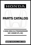 Unlock the full potential of your 2018 Honda Accord with our comprehensive Door Parts Catalog Manual. This PDF download is specifically designed for the 4-door model with a 5AT transmission and VTL-HK grade, providing you with detailed information on every component related to your vehicle's door system.