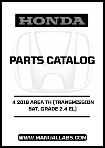 Inside this manual, you'll find detailed diagrams, part numbers, and specifications that make identifying and sourcing replacement parts a breeze. Whether you're a DIY enthusiast or a professional mechanic, this resource will save you time and effort, allowing for efficient repairs and maintenance.