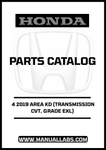 Discover the ultimate resource for your 2019 Honda Accord with our comprehensive Door 4 Parts Catalog Manual. Designed specifically for the EXL grade with CVT transmission, this PDF download provides detailed diagrams and specifications to help you identify and source the exact parts you need for repairs or upgrades.