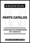 Unlock the full potential of your 2019 Honda Accord with our comprehensive Door Parts Catalog Manual. This PDF download is specifically designed for the 4-door model equipped with a CVT transmission and EX grade, ensuring you have the most relevant information at your fingertips.