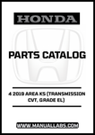 Discover the ultimate resource for your 2019 Honda Accord with our comprehensive Door Parts Catalog Manual. This PDF download is specifically designed for the 4-door model equipped with a CVT transmission and EL grade, ensuring you have the most relevant information at your fingertips.