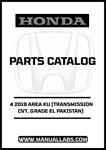 Discover the ultimate resource for your 2019 Honda Accord with our comprehensive Door Parts Catalog Manual. This PDF download is specifically designed for the 4-door model equipped with a CVT transmission and EL grade, ensuring you have access to the most relevant and detailed information for your vehicle.