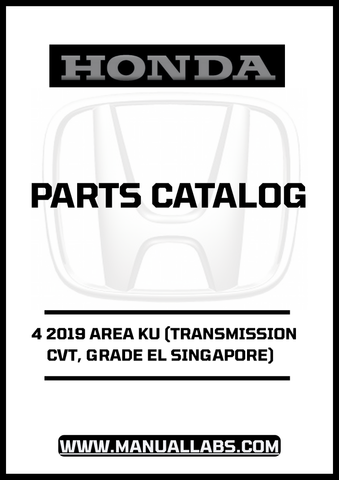 Discover the ultimate resource for your 2019 Honda Accord with our comprehensive Door Parts Catalog Manual. This PDF download is specifically designed for the CVT transmission and EL grade model in Singapore, ensuring you have the most relevant information at your fingertips.