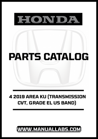 Discover the essential HONDA ACCORD DOOR 4 2019 AREA KU parts catalog manual, specifically designed for vehicles equipped with CVT transmission and EL US Band grade. This comprehensive PDF download provides you with detailed information on all parts, ensuring you have everything you need for maintenance and repairs.
