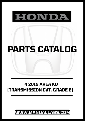 Unlock the full potential of your 2019 Honda Accord with our comprehensive Door 4 Parts Catalog Manual. This PDF download is specifically designed for models equipped with CVT transmission and Grade E specifications, ensuring you have the most relevant information at your fingertips.
