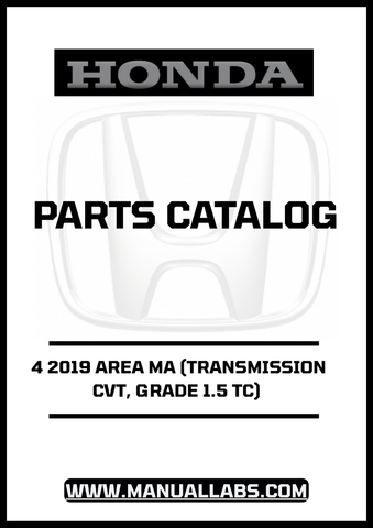 Unlock the full potential of your 2019 Honda Accord with our comprehensive Door 4 Area MA Parts Catalog Manual. This PDF download is specifically designed for models equipped with a CVT transmission and the 1.5 TC grade, ensuring you have the most relevant information at your fingertips.