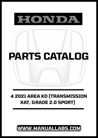 Unlock the full potential of your 2021 Honda Accord with our comprehensive Door 4 Parts Catalog Manual. Designed specifically for the Transmission XAT, Grade 2.0 Sport model, this PDF download is an essential resource for both DIY enthusiasts and professional mechanics alike.