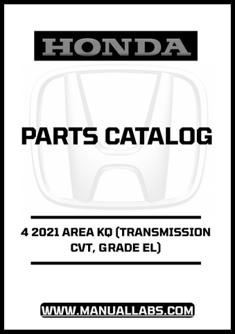 Discover the ultimate resource for your 2021 Honda Accord with our comprehensive Door 4 Parts Catalog Manual. This PDF download is specifically designed for models equipped with CVT transmission and Grade EL, ensuring you have the most accurate and relevant information at your fingertips.