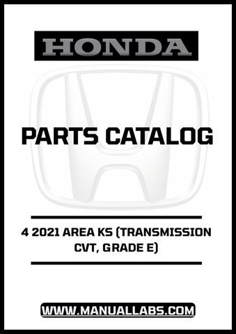 Unlock the full potential of your 2021 Honda Accord with our comprehensive Door 4 Parts Catalog Manual. This PDF download is specifically designed for models equipped with CVT transmission and Grade E specifications, ensuring you have the most relevant information at your fingertips.