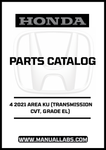 Unlock the full potential of your 2021 Honda Accord with our comprehensive Door 4 Parts Catalog Manual. This PDF download is specifically designed for the CVT transmission and EL grade, providing you with detailed information to ensure your vehicle remains in top condition.