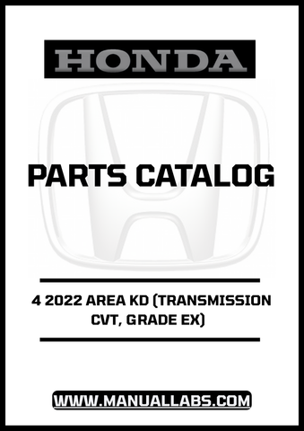 Unlock the full potential of your 2022 Honda Accord with our comprehensive Door 4 Area KD Parts Catalog Manual. This PDF download is specifically designed for the CVT transmission and EX grade, providing you with detailed information to ensure your vehicle remains in peak condition.