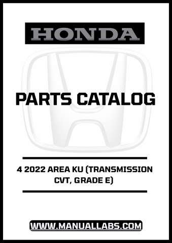 Unlock the full potential of your 2022 Honda Accord with our comprehensive Door 4 Parts Catalog Manual. This PDF download is specifically designed for models equipped with CVT transmission and Grade E specifications, ensuring you have the most relevant information at your fingertips.