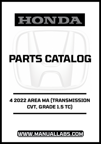 Discover the ultimate resource for your 2022 Honda Accord with our comprehensive Door Parts Catalog Manual. This PDF download is specifically designed for the 1.5 TC model equipped with a CVT transmission, ensuring you have all the necessary information at your fingertips.