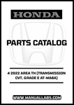 Discover the ultimate resource for your 2022 Honda Accord with our comprehensive Door Parts Catalog Manual. This PDF download is specifically designed for the Area TH model featuring CVT transmission and Grade E AT-MA8A, ensuring you have the most accurate and detailed information at your fingertips.