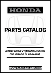 Discover the ultimate resource for your 2022 Honda Accord with our comprehensive Door Parts Catalog Manual. This PDF download is specifically designed for the VT model featuring a CVT transmission and Grade EL AT-MA8A, ensuring you have the most accurate and detailed information at your fingertips.