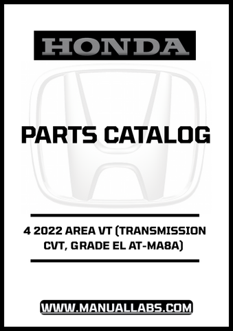 Discover the ultimate resource for your 2022 Honda Accord with our comprehensive Door Parts Catalog Manual. This PDF download is specifically designed for the VT model featuring a CVT transmission and Grade EL AT-MA8A, ensuring you have the most accurate and detailed information at your fingertips.