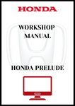 HONDA PRELUDE WORKSHOP MANUAL - PDF