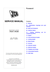 JCB 3TS-8T, 3TS-8W Skid-Steer Loader Service Repair Manual EN - 9813/7400 - PDF File Download