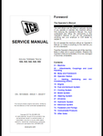 JCB 926, 930, 940, 945, 950 Forklift Workshop Service Repair Manual 9813/6600- PDF File Download