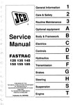 Unlock the full potential of your JCB FASTRAC with the comprehensive service manual for models 125, 135, 145, 150, 155, and 185. This essential guide, part number 9803/8000, provides detailed instructions and insights to ensure your machinery operates at peak performance.
