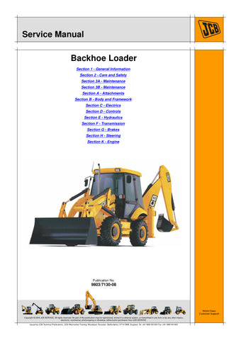 Unlock the full potential of your JCB 2CX, 2CXU, 210S, and 210SU backhoe loaders with the comprehensive service manual (9813/0250-07). This essential guide is designed to provide you with detailed insights into maintenance, troubleshooting, and repair procedures, ensuring your equipment operates at peak performance.