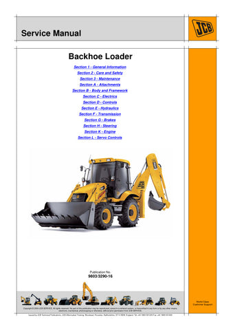 Unlock the full potential of your JCB 3C, 3CX, and 4CX backhoe loaders with the comprehensive service manual (9803/3290-16). This essential guide provides detailed insights into maintenance, troubleshooting, and repair procedures, ensuring your machinery operates at peak performance.