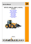Unlock the full potential of your JCB Wheel Loader with the comprehensive JCB 407B ZX, 408B ZX, 409B Z, 410B ZX, and 411B ZX Service Manual (9803/4210-08). This essential guide is meticulously designed to provide you with detailed insights into maintenance, troubleshooting, and repair procedures, ensuring your equipment operates at peak performance.