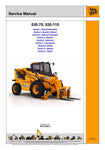 Enhance your maintenance capabilities with the JCB 530-70, 530-110 LIFTALL LOADALL SERVICE MANUAL - 9813/3850-2. This comprehensive guide is designed specifically for JCB Loadall models, providing detailed instructions and diagrams to ensure efficient servicing and repairs.