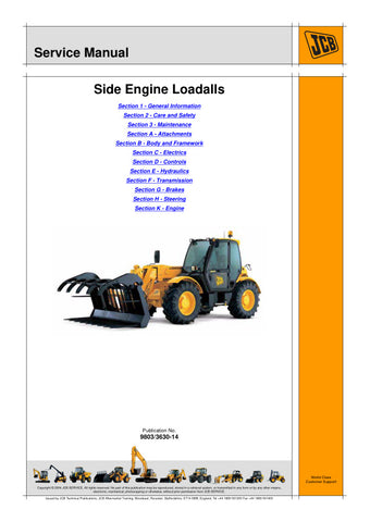 Unlock the full potential of your JCB machinery with the comprehensive JCB Service Manual for models 530-70, 532-120, 533-105, 535-60, 535-95, 535-125, 535-140, 537-135 (550), 540-140, and 540-170 (5508). This essential guide, part number 9803/3630-14, is designed to provide you with detailed insights and step-by-step instructions for maintenance and repairs, ensuring your equipment operates at peak performance.