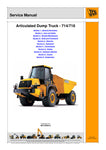 Discover the JCB 714, 718 Articulated Dump Truck Service Manual - 9813/0550-3, your essential guide for maintaining and servicing your JCB equipment. This comprehensive manual provides detailed instructions, diagrams, and specifications to ensure your dump truck operates at peak performance.