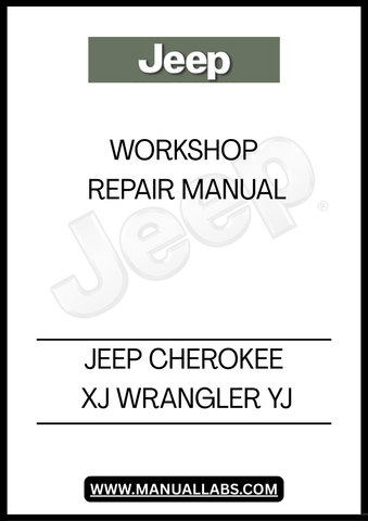 REV UP YOUR DIY SKILLS WITH THE JEEP CHEROKEE XJ WRANGLER YJ WORKSHOP REPAIR MANUAL. THIS COMPREHENSIVE GUIDE IS DESIGNED SPECIFICALLY FOR JEEP ENTHUSIASTS, PROVIDING DETAILED INSTRUCTIONS AND DIAGRAMS TO TACKLE REPAIRS AND MAINTENANCE WITH CONFIDENCE. WHETHER YOU'RE A SEASONED MECHANIC OR A WEEKEND WARRIOR, THIS MANUAL IS YOUR GO-TO RESOURCE FOR KEEPING YOUR JEEP IN PEAK CONDITION.