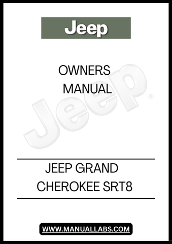 DISCOVER THE ESSENTIAL GUIDE FOR YOUR JEEP GRAND CHEROKEE SRT8 WITH THIS COMPREHENSIVE OWNER'S MANUAL. DESIGNED SPECIFICALLY FOR THE SRT8 MODEL, THIS MANUAL PROVIDES DETAILED INFORMATION ON FEATURES, MAINTENANCE, AND OPERATION, ENSURING YOU GET THE MOST OUT OF YOUR POWERFUL SUV.