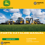 John Deere Backhoe Loader 310G, 310SG, 315SG Parts Catalog Manual 393909617 - PDF File Download