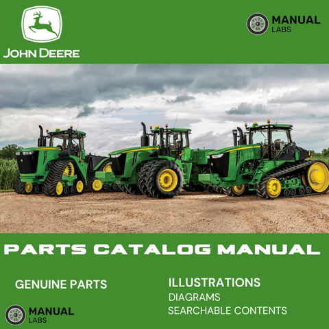 John Deere 8320R Tractor Parts Catalog Manual PC10304 - PDF File Download