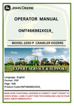  Access the John Deere 1050 P Construction Crawler Dozers operator manual. Find vital information to optimize your dozer's operation and maintenance effectively.