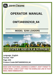 Find the complete operator manual for John Deere 524K construction loaders. Ensure safe and effective operation with expert tips and maintenance advice.