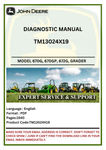  Find the diagnostic manual TM13024X19 for John Deere 670G, 670GP, 672G, and 672GP graders. Enhance your equipment's performance with expert maintenance tips.