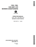 John Deere 1350, 1360, 1460 and 1470 Mower-Conditioner Operator’s Manual OMCC32997 - PDF File Download