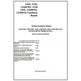 John Deere 1450CWS, 1550CWS, 1450WTS, 1550WTS Combines Repair Technical Manual TM4714 - PDF File