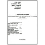 John Deere 1450, 1550 CWS WTS Combines Diagnostic & Test Manual TM8113 - PDF File