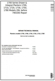 John Deere 1700, 1710, 1720, 1730, 1750, 1780 Planter Repair Technical Manual TM1721 - PDF File