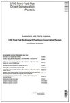 John Deere 1780 Front Fold Drawn Conservation Planter Diagnosis & Test Manual TM1633 - PDF File